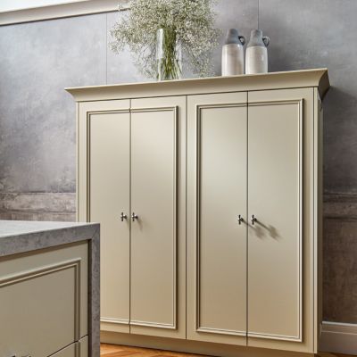 MOG_Mattlack kieselgrau D3 Highboard