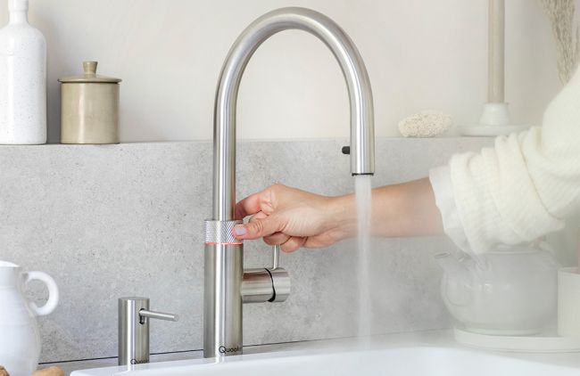 Quooker Flex Voll-Edelstahl