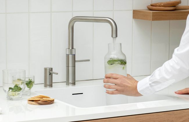 Quooker Fusion Voll-Edelstahl